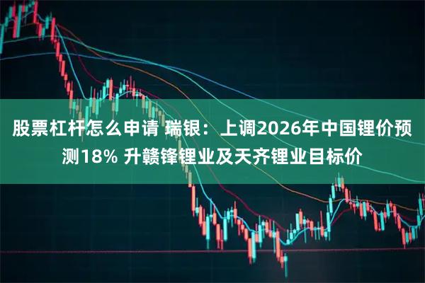 股票杠杆怎么申请 瑞银：上调2026年中国锂价预测18% 升赣锋锂业及天齐锂业目标价
